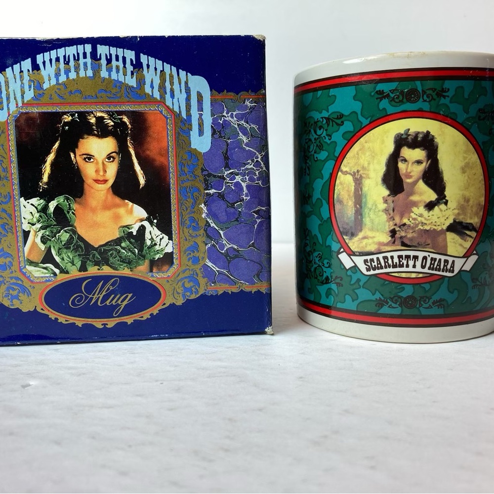 Heirloom Tradition Gone with the Wind Scarlett O’Hara Mug With Box Vintage 1990